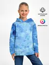 Детское худи / Красочная синева