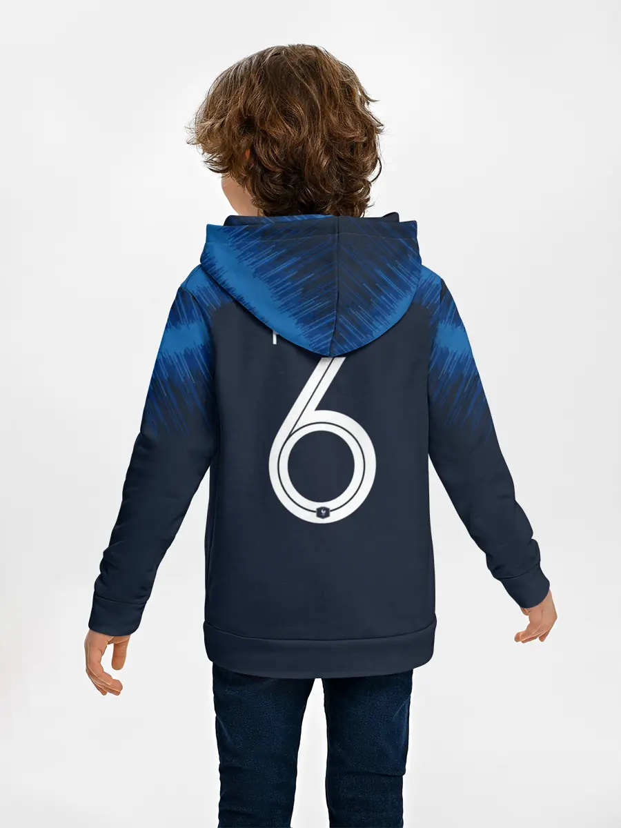 Детское худи / Pogba home WC 2018