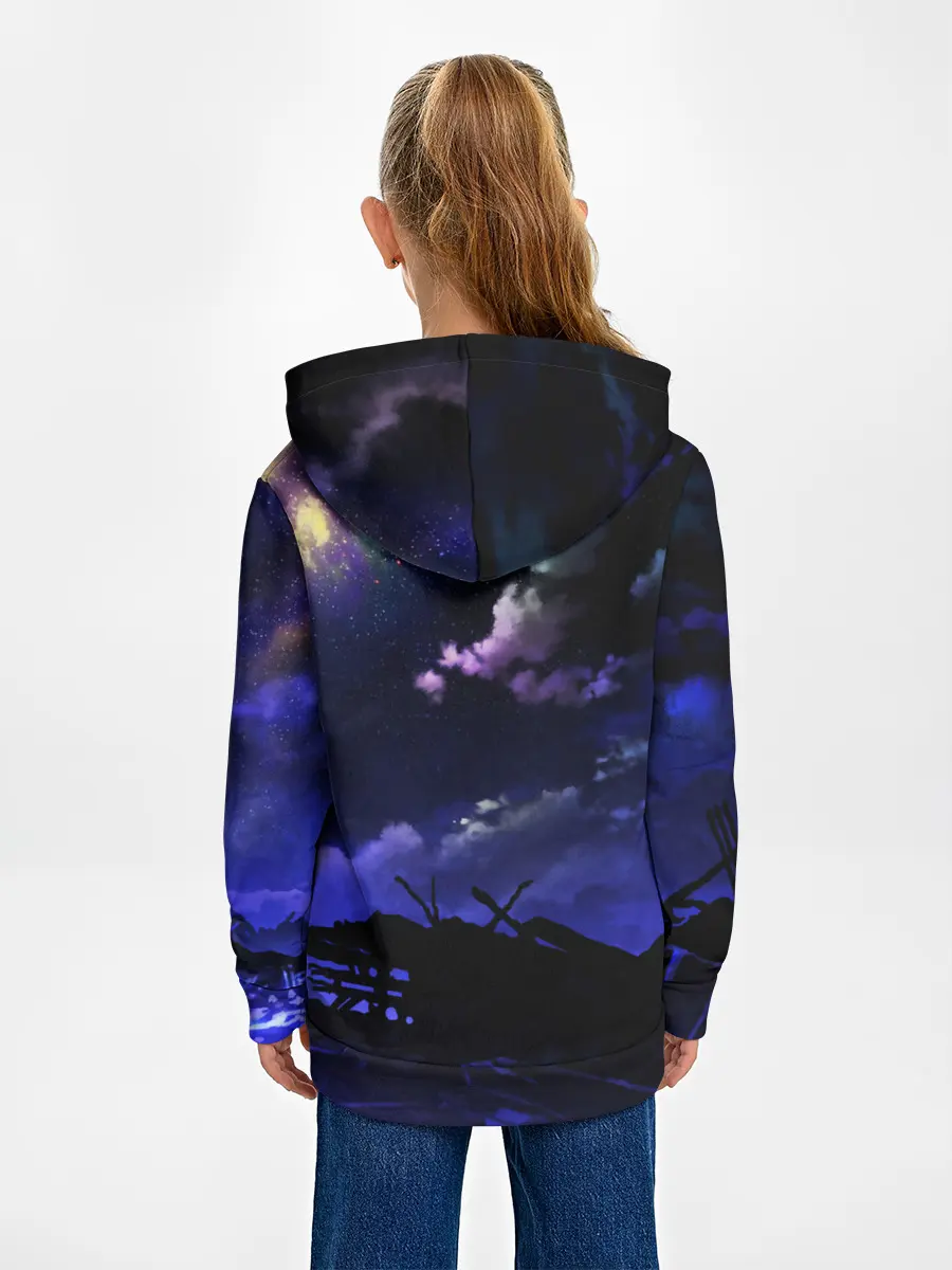 Детское худи / Ночной закат