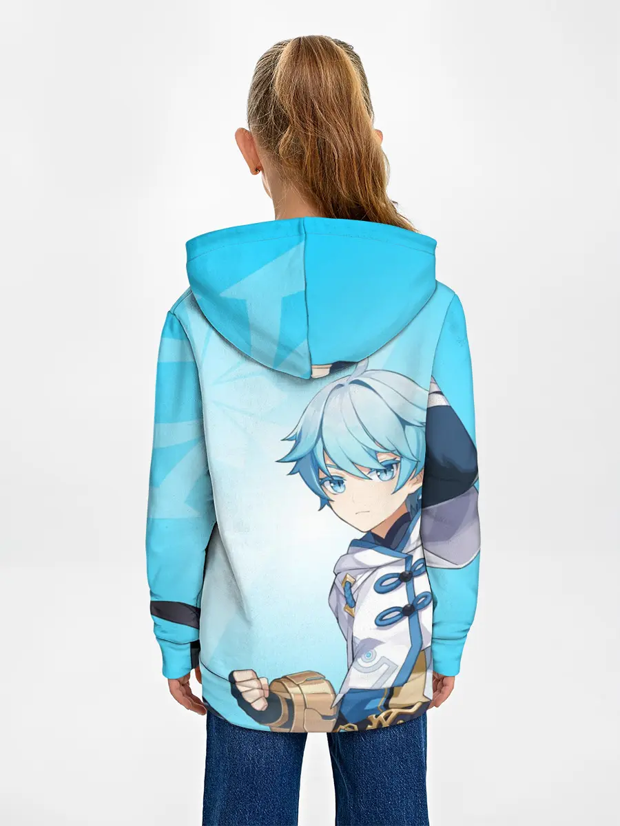 Детское худи / GENSHIN IMPACT, ЧЖУН ЮНЬ