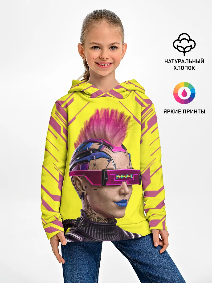 Детское худи / CYBERPUNK 2077 | КИБЕРПАНК