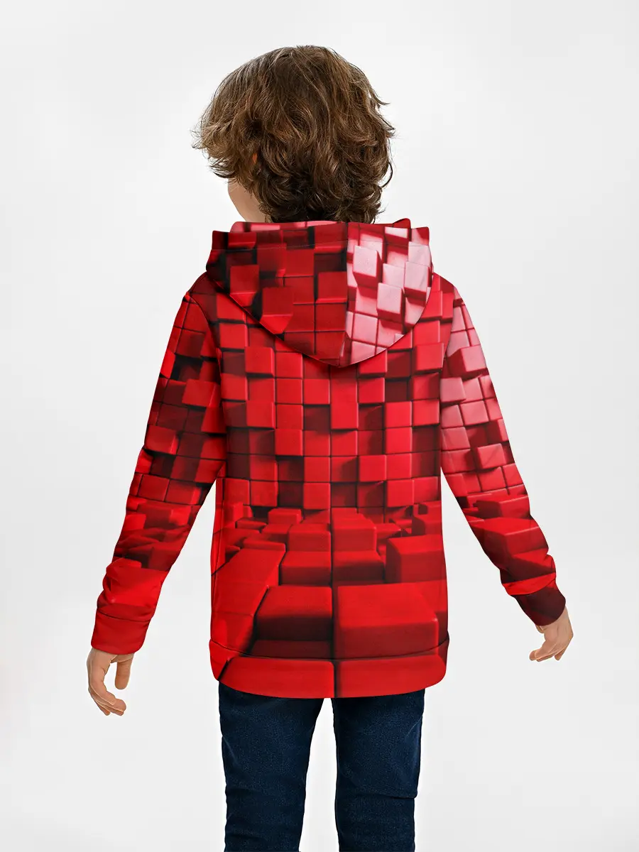 Детское худи / 3D кубики