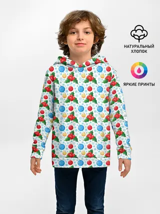 Детское худи / Новогодняя Символика