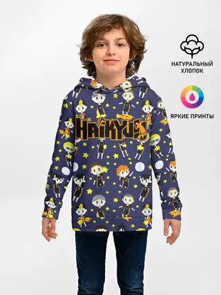 Детское худи / Команда Карасуно | Haikyuu!!