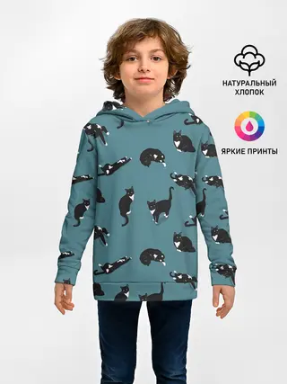 Детское худи / Коты и кошечки