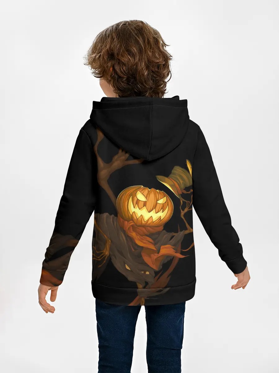 Детское худи / Приветливая тыква на Хэллоуин