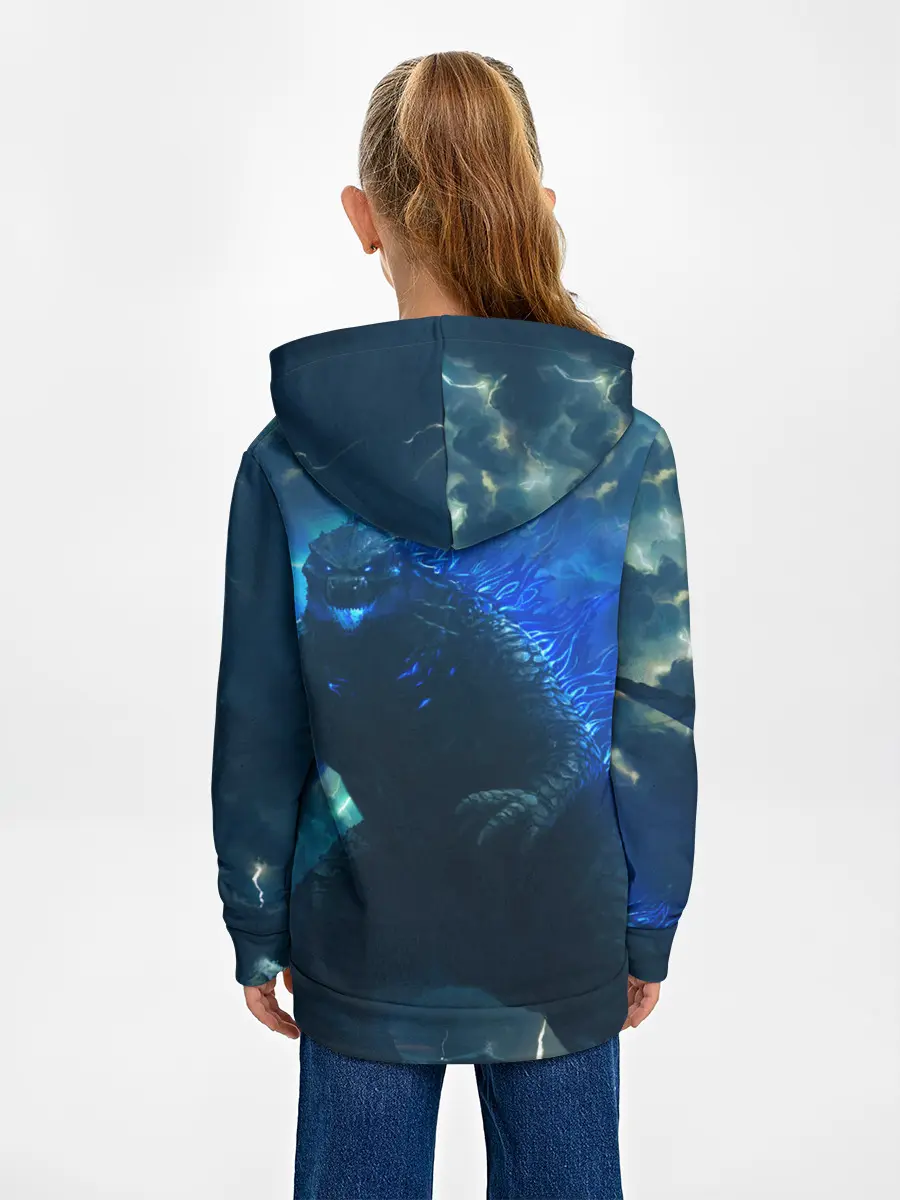 Детское худи / ГОДЗИЛЛА В МОРЕ