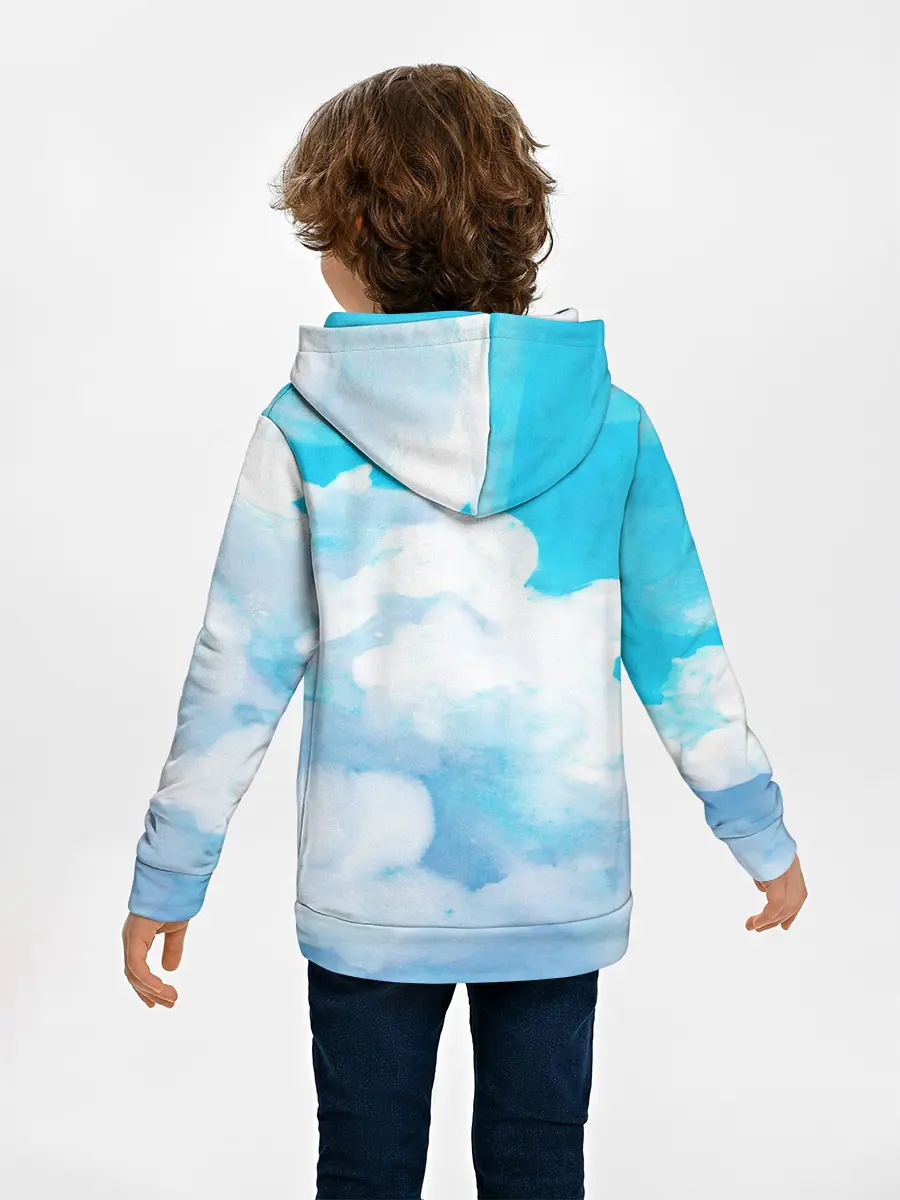 Детское худи / Акварельный Мем