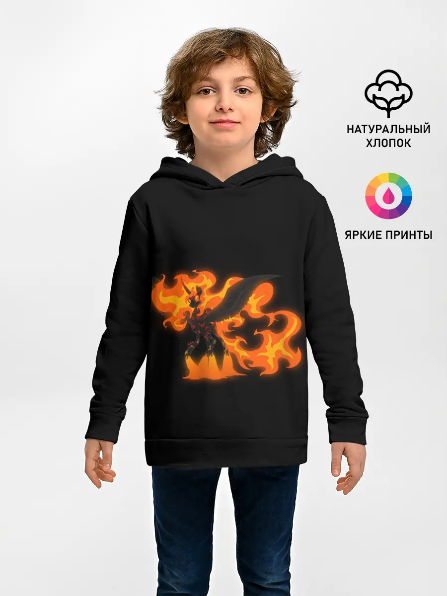 Детское худи / Лавовая принцесса Дейбрейкер