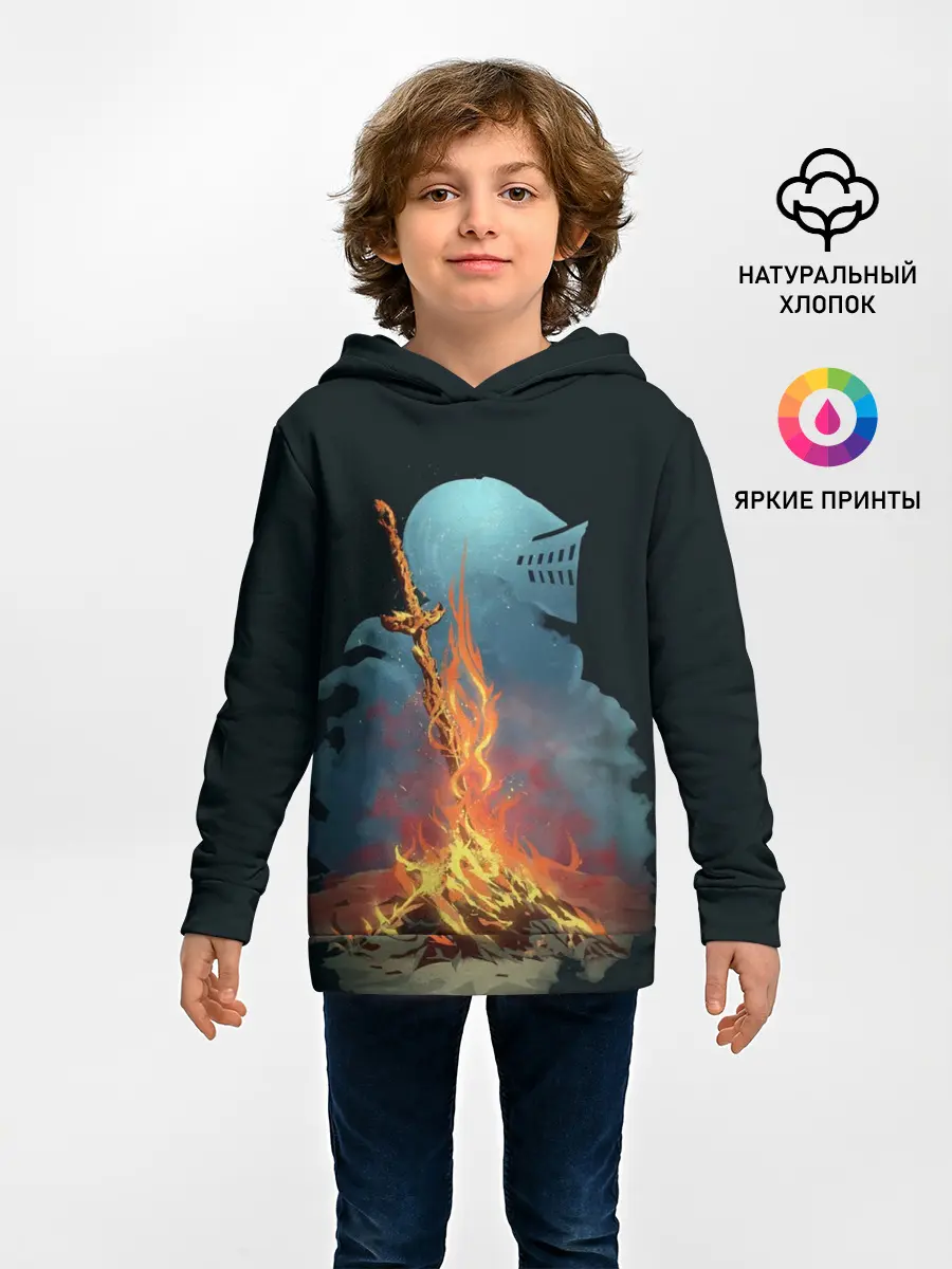 Детское худи / Witcher 3 костер