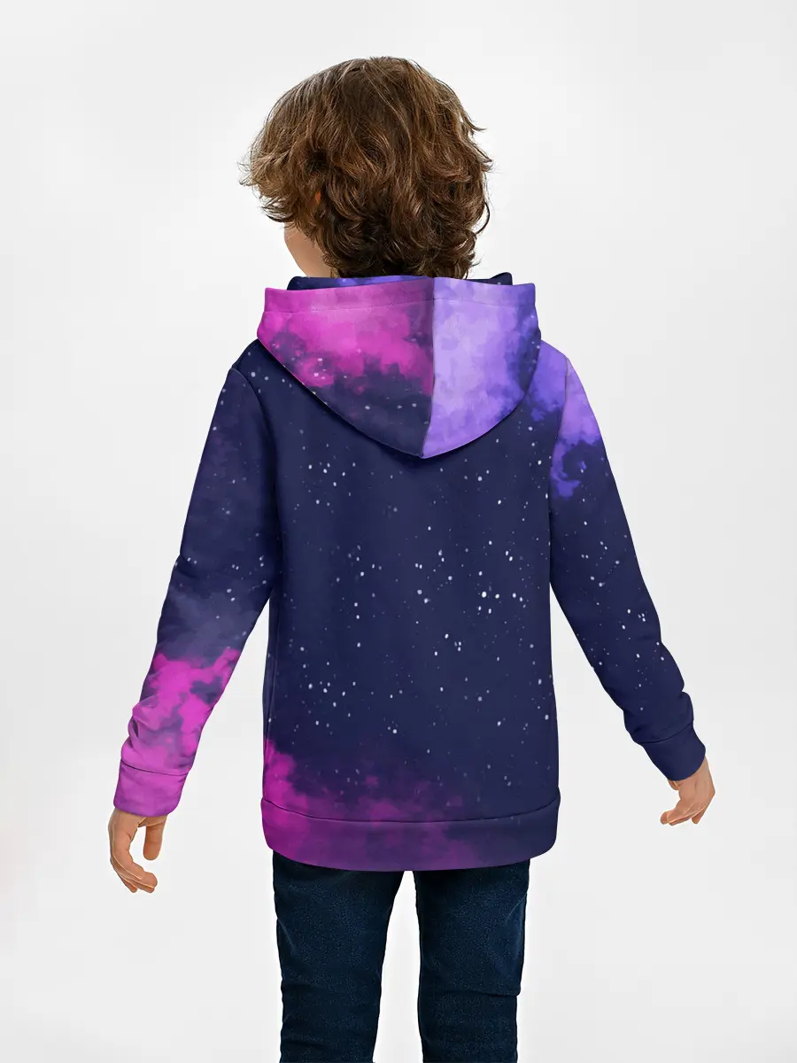 Детское худи / Ламы фортнайт в космосе