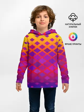 Детское худи / Красочная Геометрия