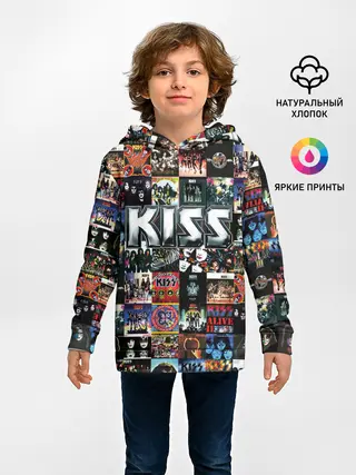 Детское худи / Kiss