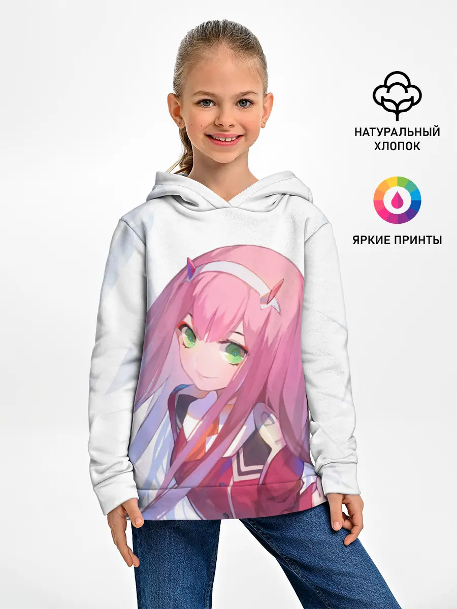 Детское худи / ноль два пальцы