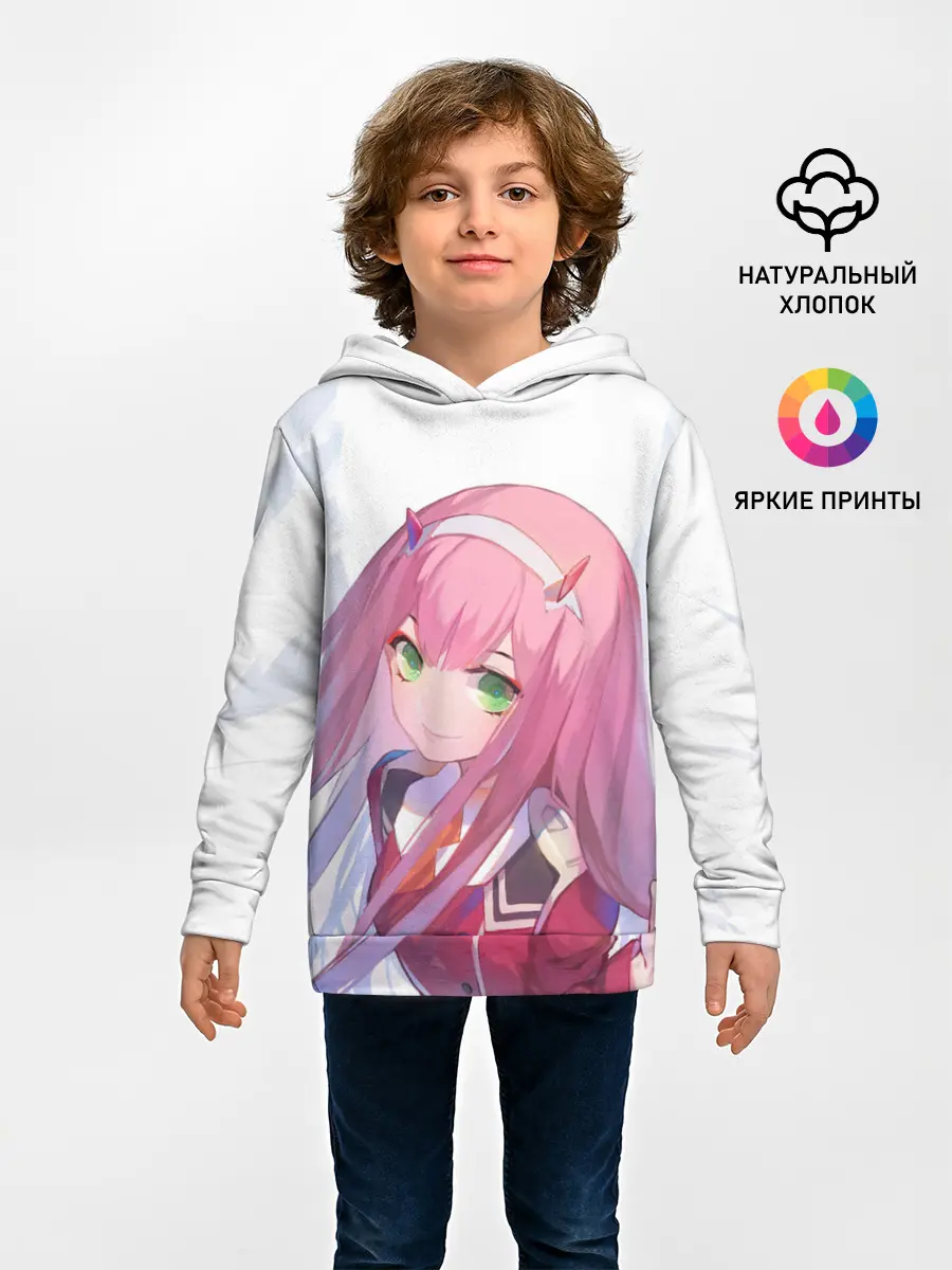 Детское худи / ноль два пальцы