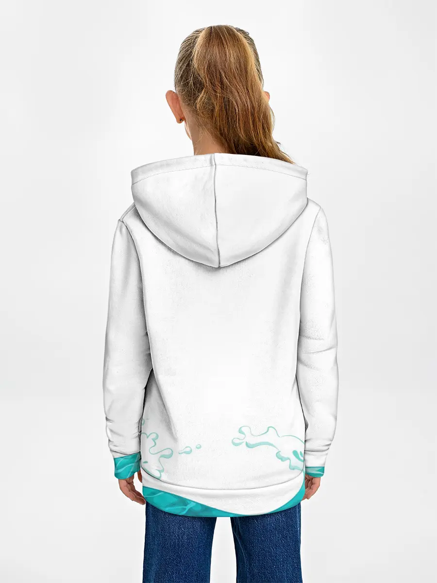 Детское худи / Русалка на якоре