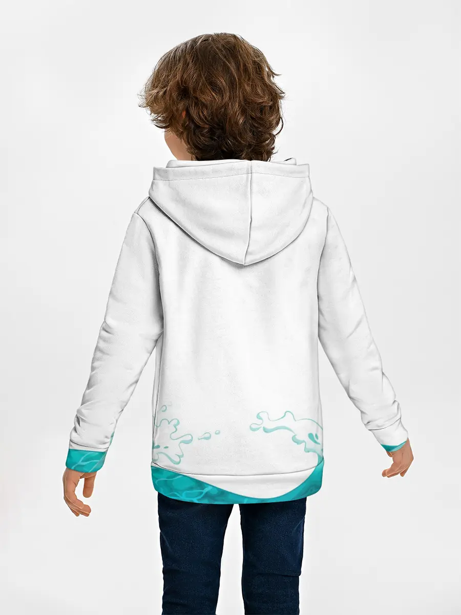 Детское худи / Русалка на якоре