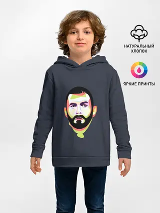 Детское худи / Карим Бензема. Поп арт