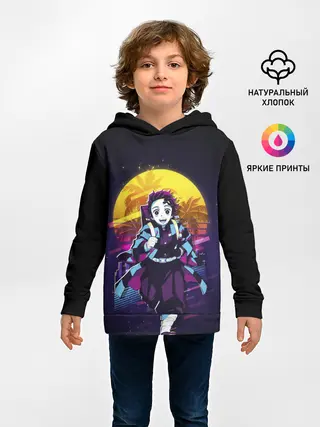 Детское худи / Танджиро Камадо Kimetsu no Yaiba