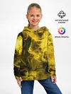 Детское худи / Желтый Неоновый Дым