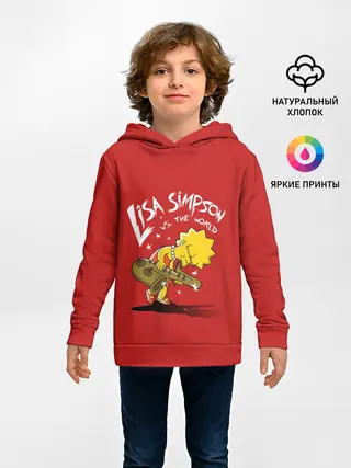 Детское худи / Лиза Симпсон