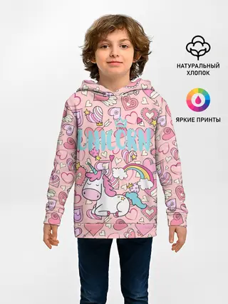 Детское худи / Unicorn | Единорожка