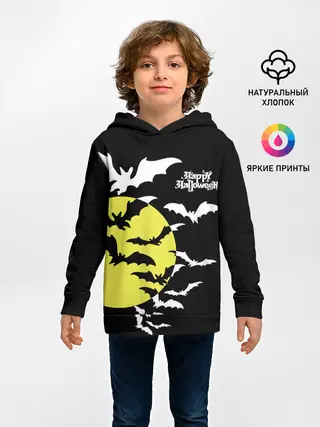 Детское худи / Летучие мыши на Хэллоуин