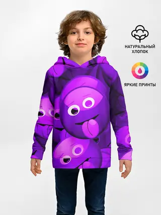 Детское худи / НЕОНОВЫЕ СМАЙЛЫ