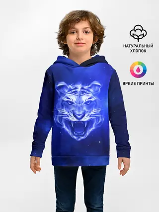Детское худи / Космический тигр