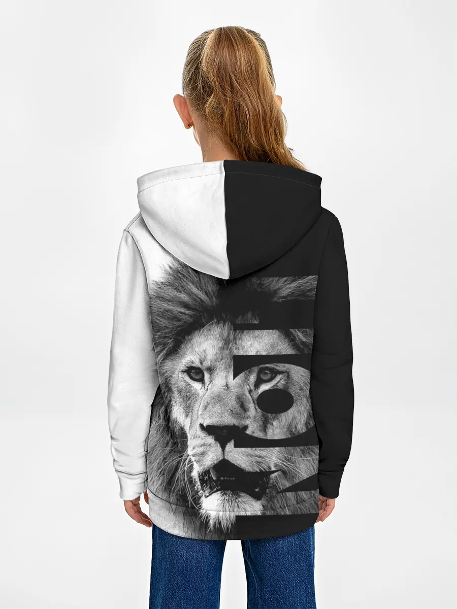 Детское худи / Лев царь зверей