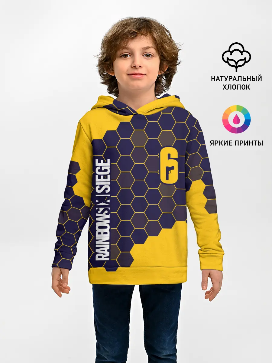 Детское худи / RAINBOW SIX SIEGE / РАДУГА 6