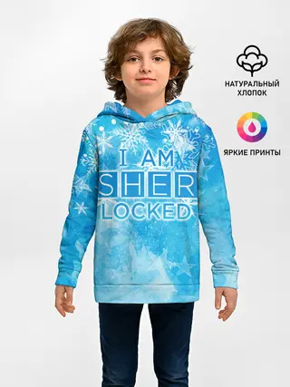 Детское худи / Новогодний Sherlock