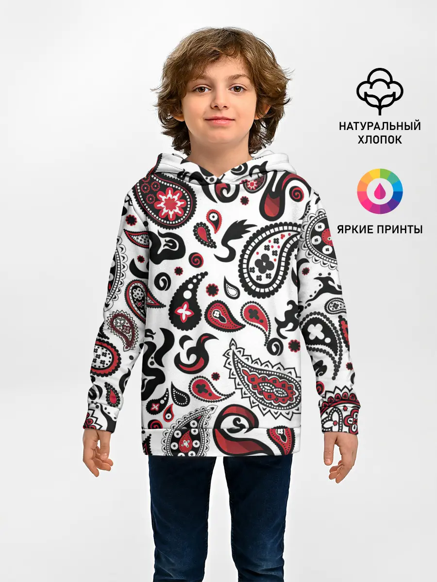 Детское худи / Молекулярный рисунок