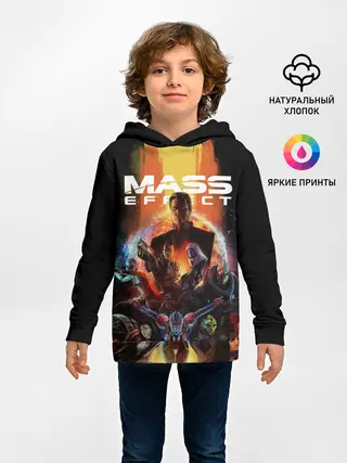 Детское худи / mass effect