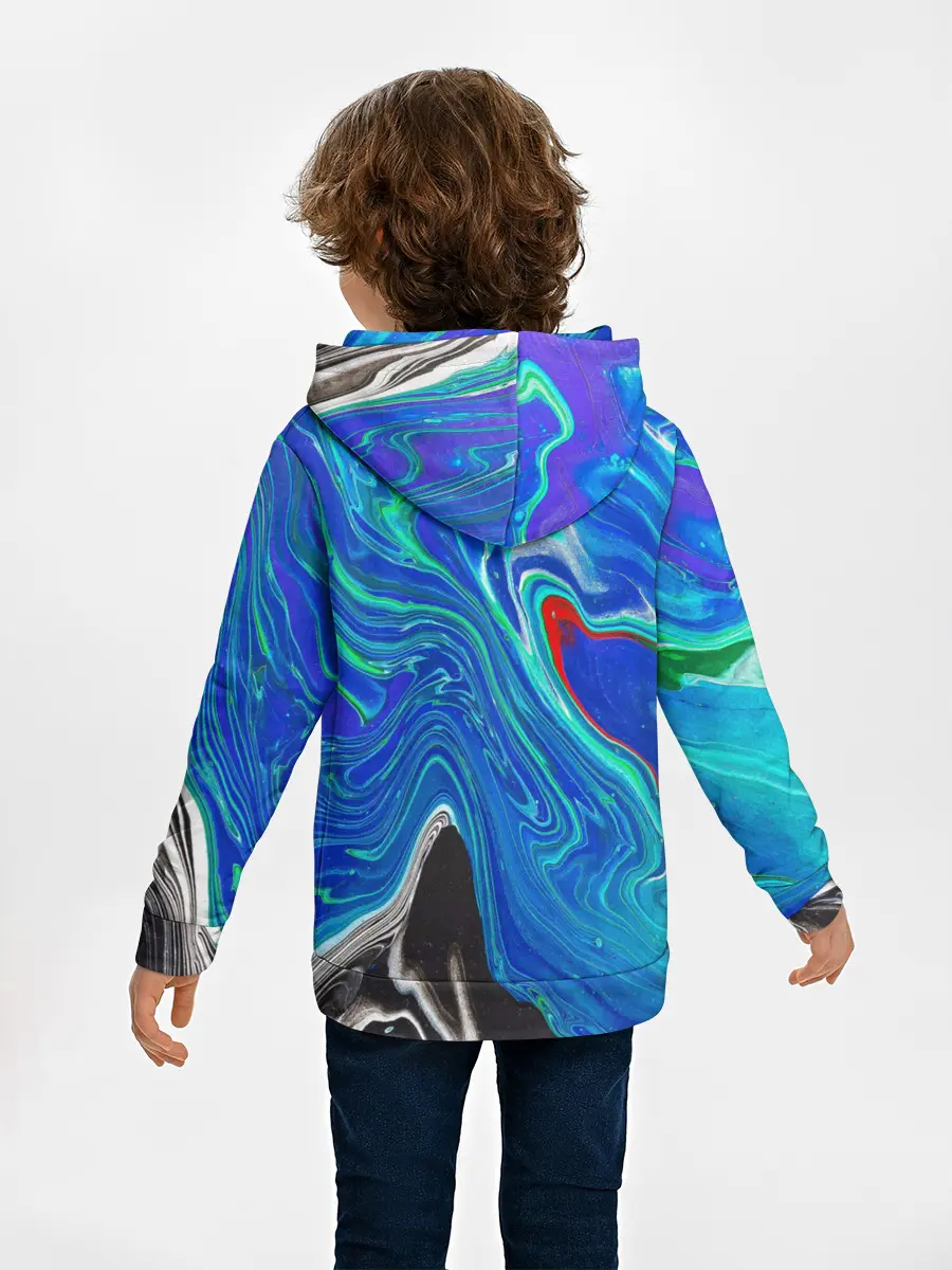 Детское худи / КИСЛОТНЫЙ АКРИЛ