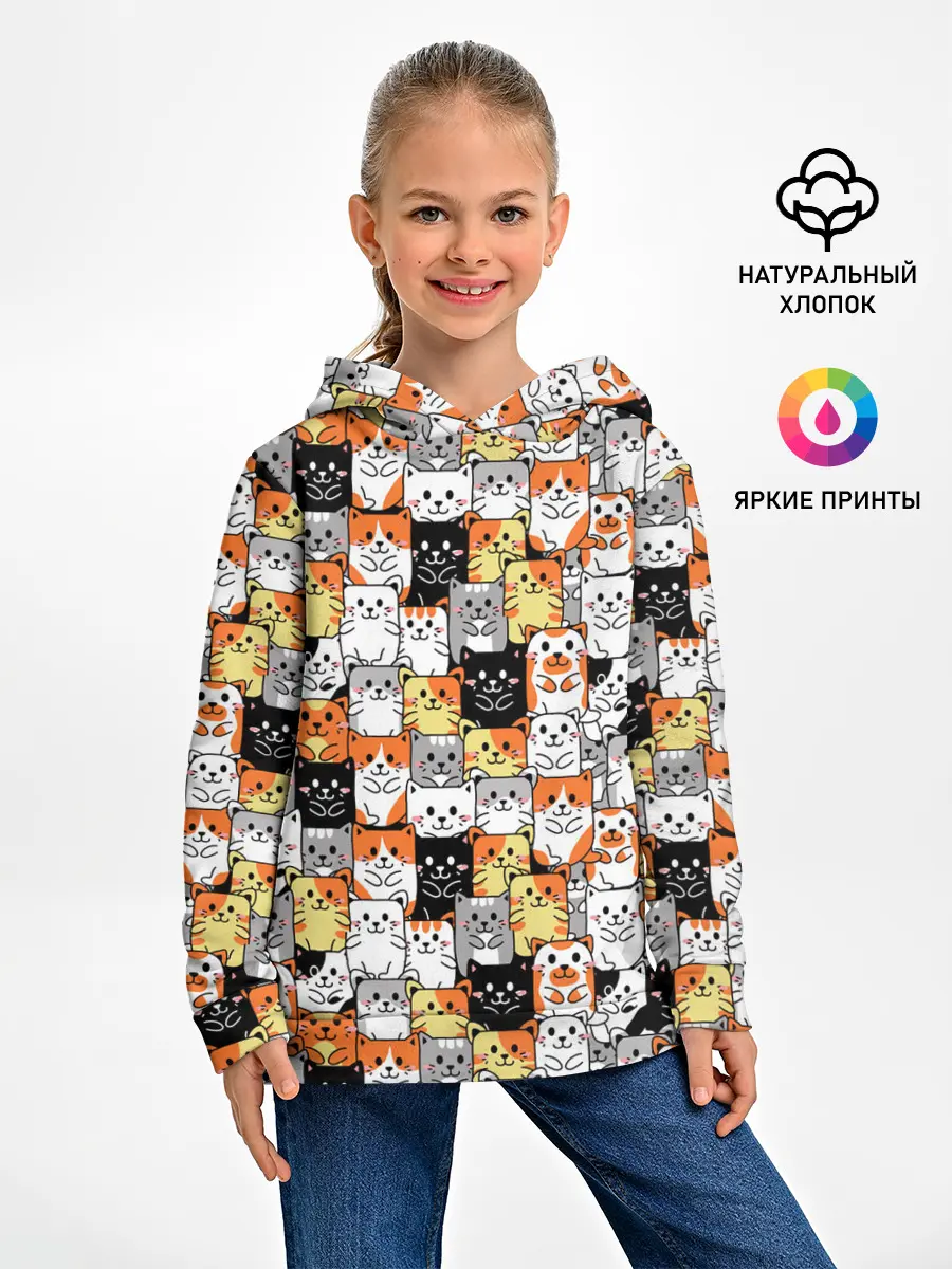 Детское худи / Котики