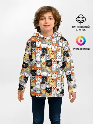 Детское худи / Котики