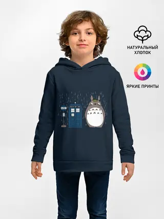 Детское худи / Тоторо и Тардис