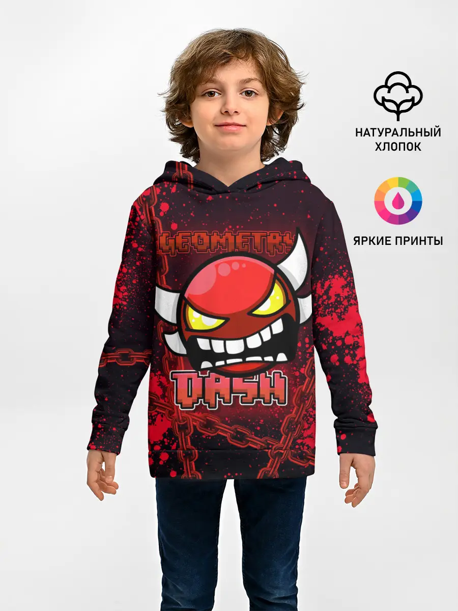 Детское худи / Geometry Dash