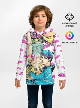 Детское худи / JoJo Bizarre Adventure