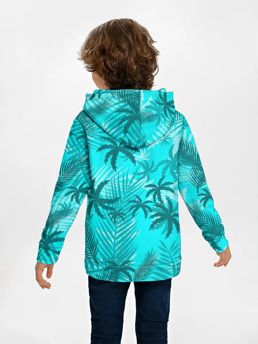 Детское худи / НЕОНОВЫЕ ПАЛЬМЫ