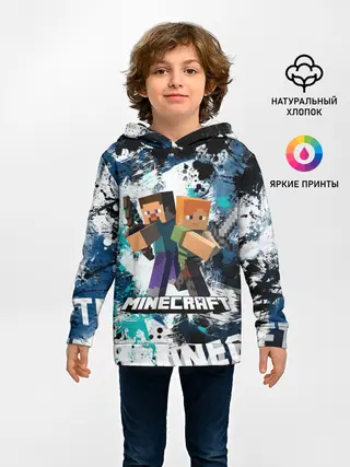 Детское худи / Minecraft / Майнкрафт