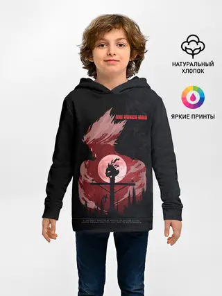 Детское худи / One Punch-Man эпичный Гароу