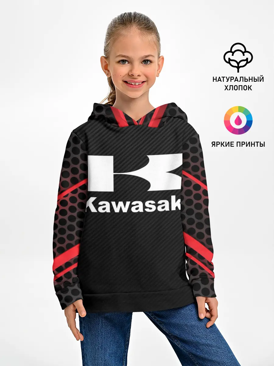 Детское худи / KAWASAKI | КАВАСАКИ