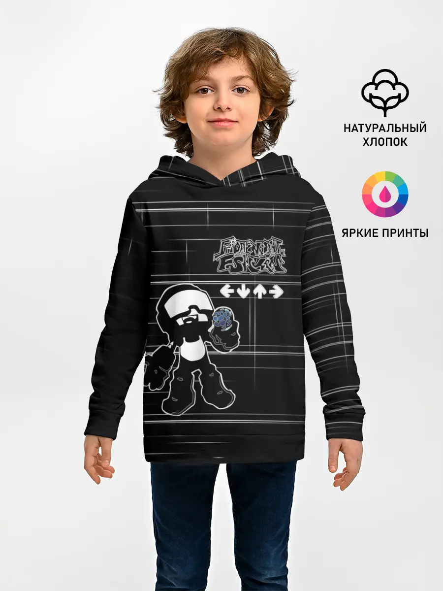 Детское худи / tankmen friday night funkin