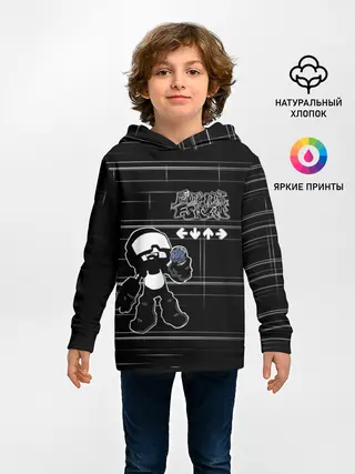 Детское худи / tankmen friday night funkin