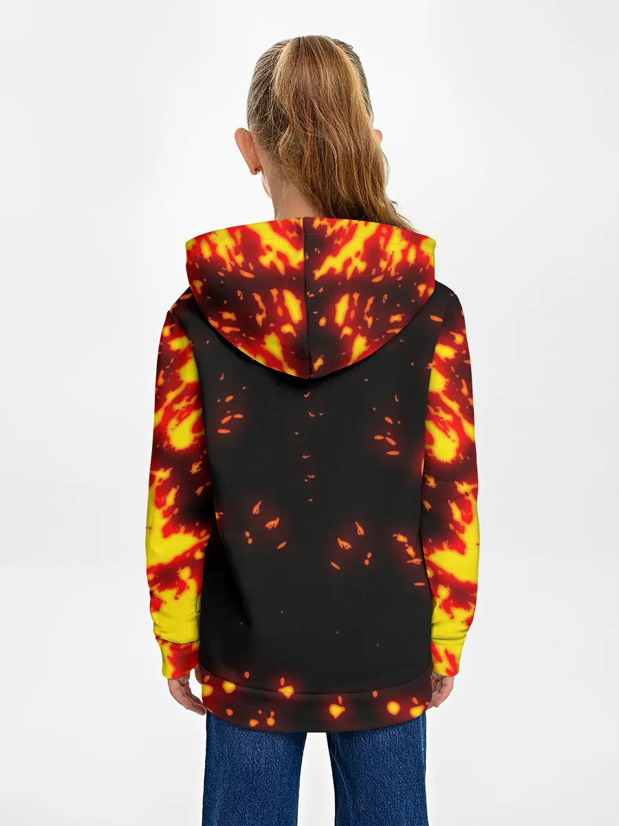 Детское худи / BITCOIN / БИТКОИН / ОГОНЬ