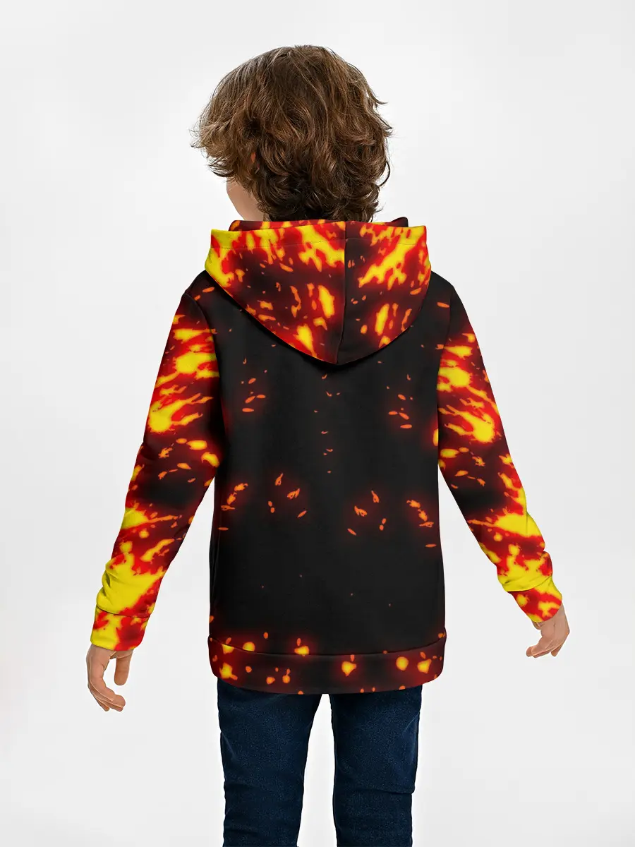 Детское худи / BITCOIN / БИТКОИН / ОГОНЬ