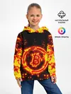 Детское худи / BITCOIN / БИТКОИН / ОГОНЬ
