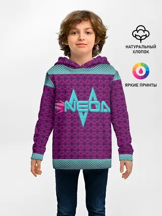 Детское худи / Неоновый гонщик